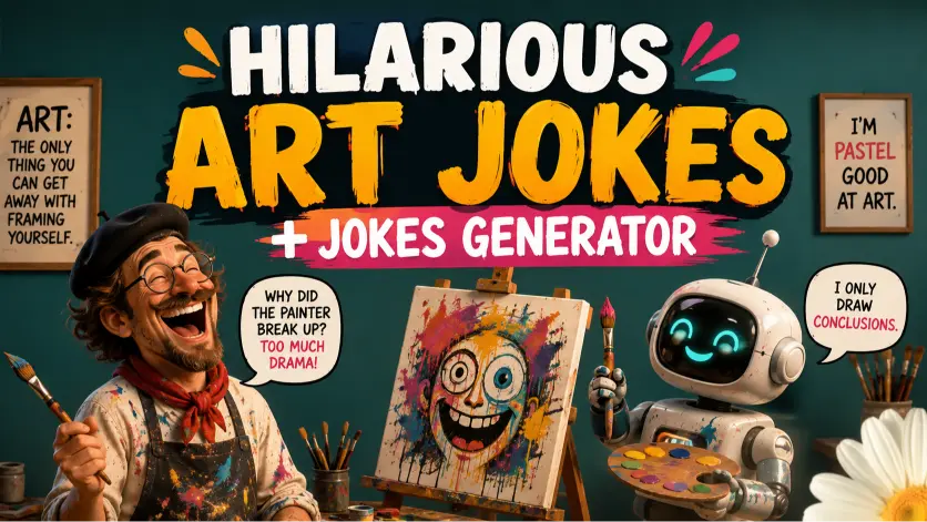 Art jokes with jokes Generator