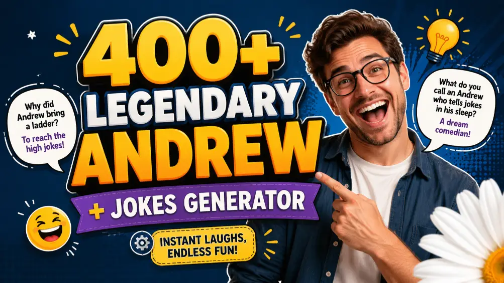 Andrew Jokes with jokes Generator