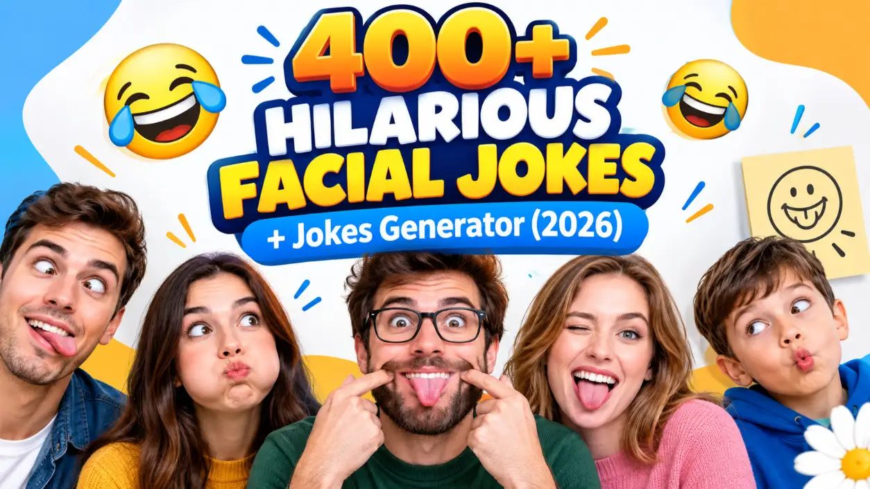 Facial Jokes with Jokes Generator