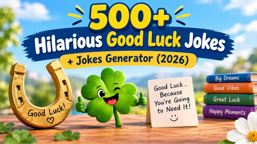 Good Luck Jokes with Jokes Generator