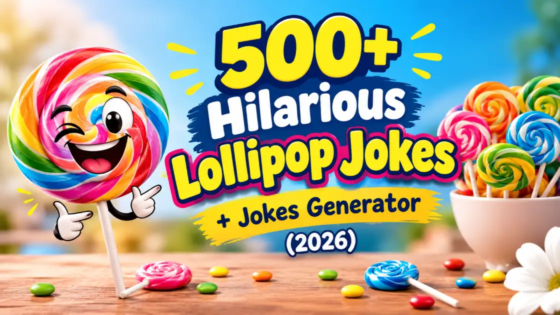 Lollipop Jokes with jokes generator