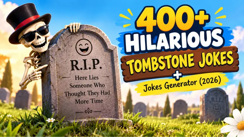 Tombstone Jokes with Jokes Generator